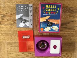 Halli Galli Amigo Kartenspiel mit Glocke, neuwertig