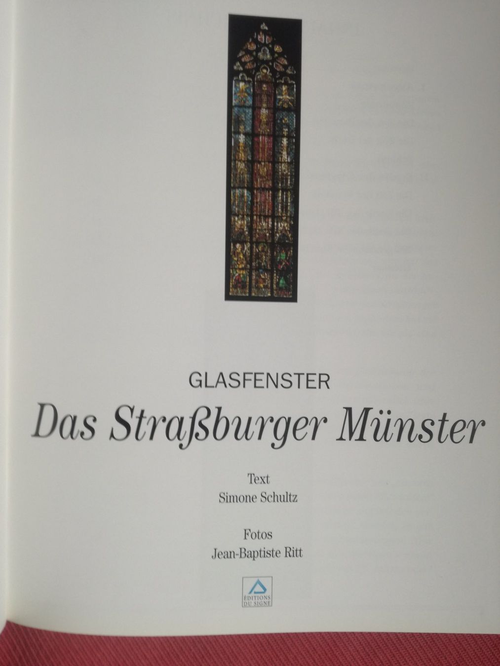 Livres: Das Strassburger Münster – D'occasion à Zürich par Tolima194 1