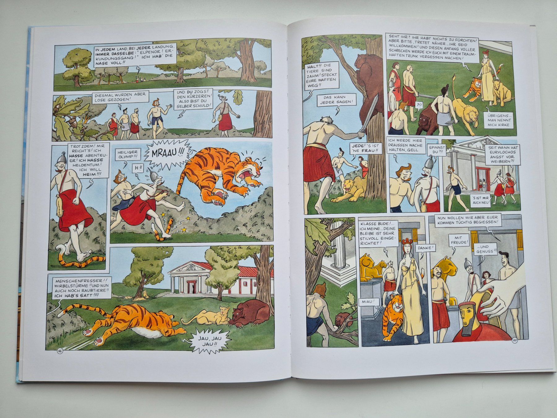 Comics: Die Abenteuer des ODYSSEUS      Comic Buch – Neu (gemäss Beschreibung) aus Niederweningen von Obson 5