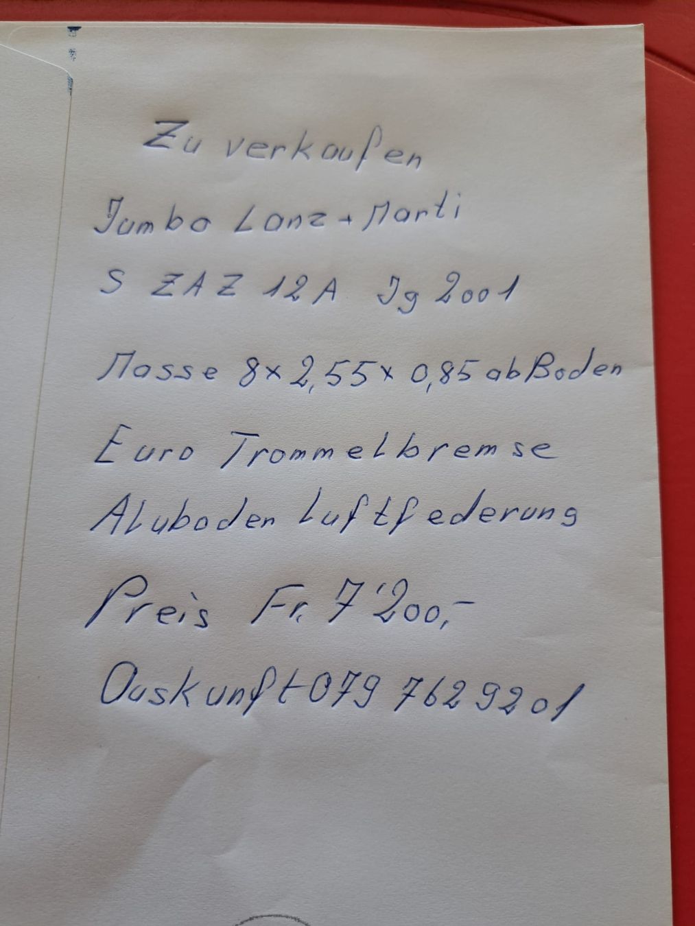 Rimorchi: Lkw Anhänger Jumbo – Usato da Langenbruck venduto da Hofi1977 3
