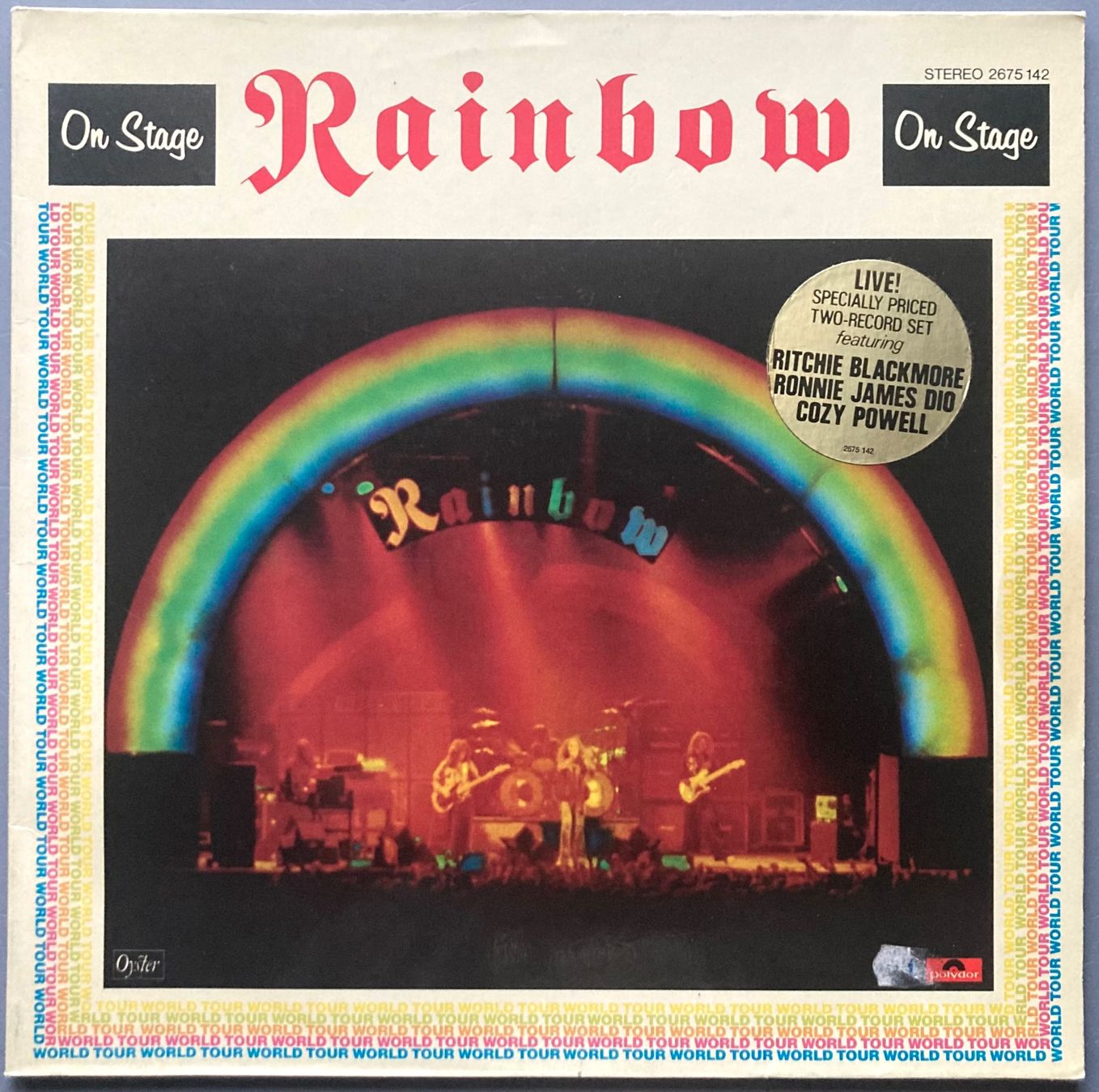 Schallplatten: RAINBOW - ON STAGE – Gebraucht aus Poliez-Pittet von Newtown-Records