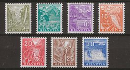 1934 : Serie Lanschaftsbilder Nr. 194 - 200 ** KP 160.--