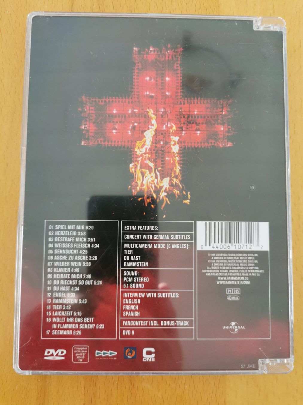 Tutti i DVDs: Musik-DVD "Rammstein - Live aus Berlin" – Usato da St.Gallen venduto da Tamal0204 1