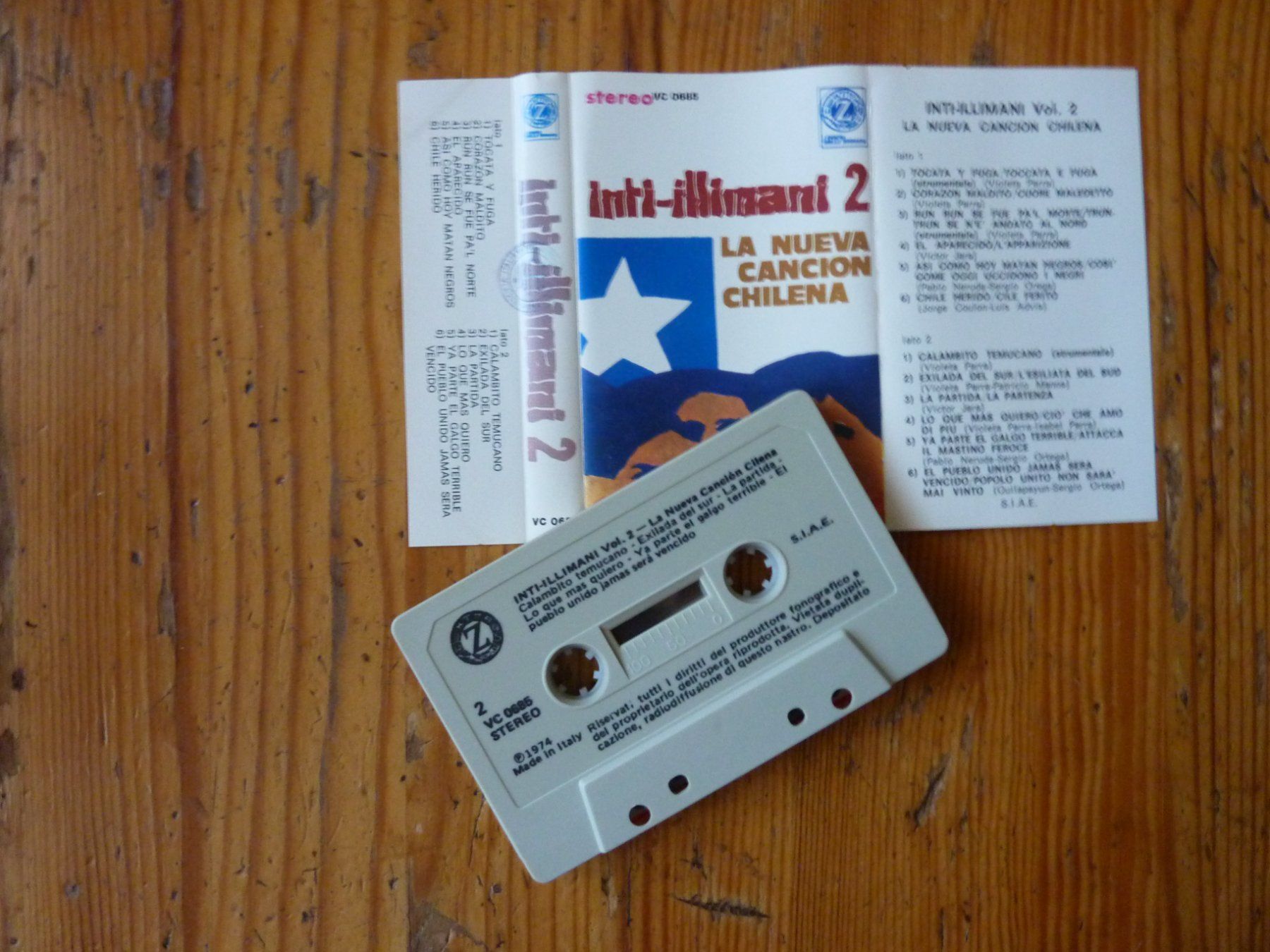 Musicassette: Musikkassette: Inti-Illimani – Usato da Effretikon venduto da Lupari 2