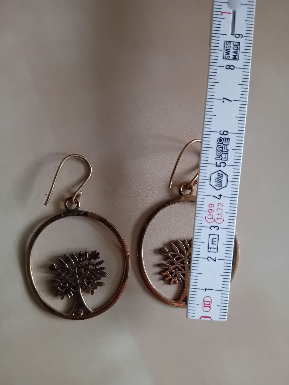 Ohrringe & -stecker: Ohrhänger Messing Tree of life – Neu (gemäss Beschreibung) aus Zürich von Gillheri 3