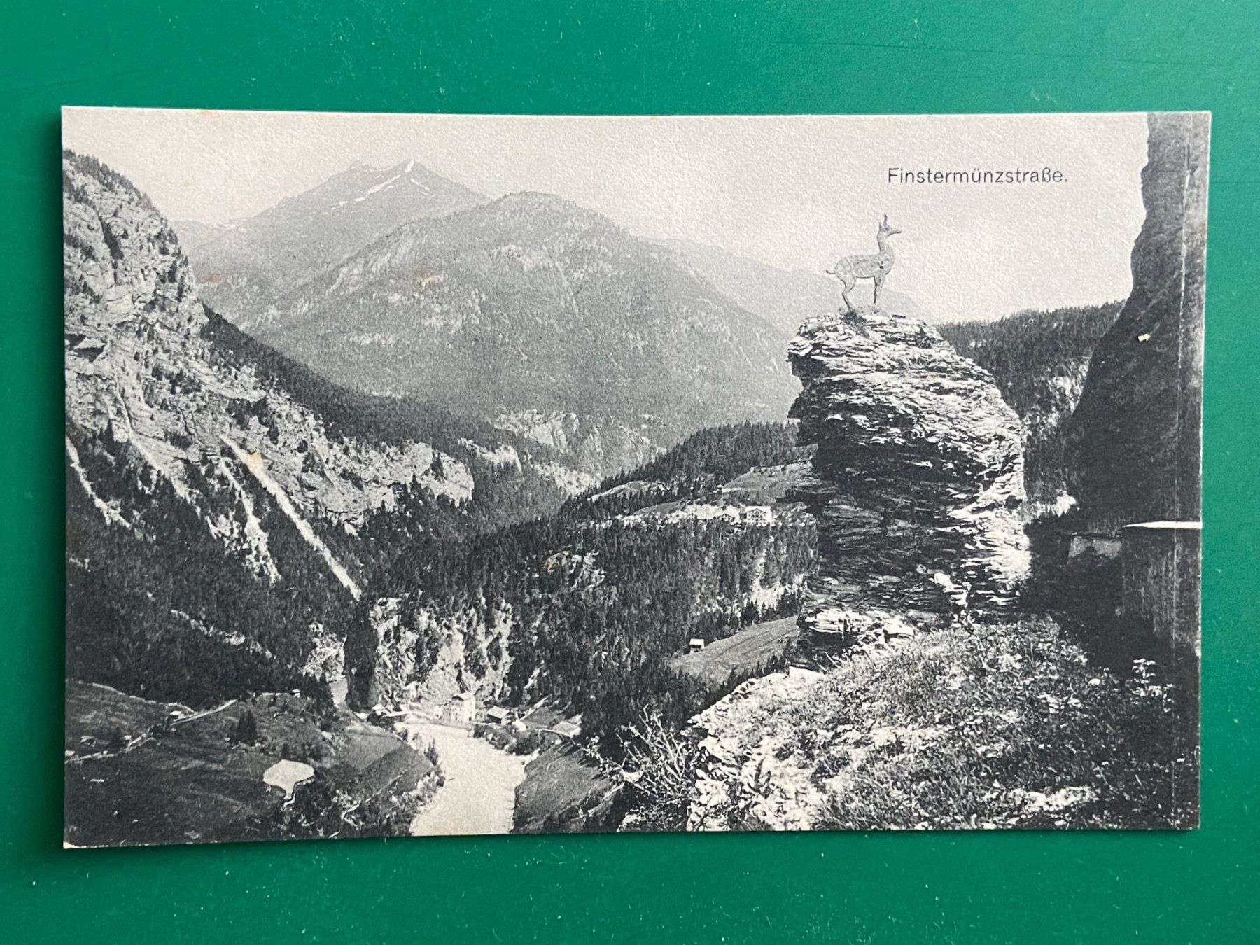 Cartoline postali: Finstermünzstrasse – Usato da Steg VS venduto da danwer74