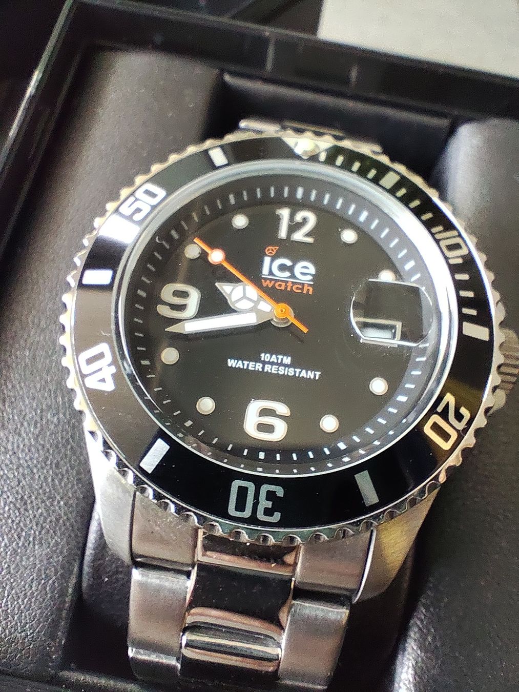Ice watch Orologi: ICE steel black Silver Medium Uhr – Nuovo (secondo la descrizione) da Kerzers venduto da sb_12 1