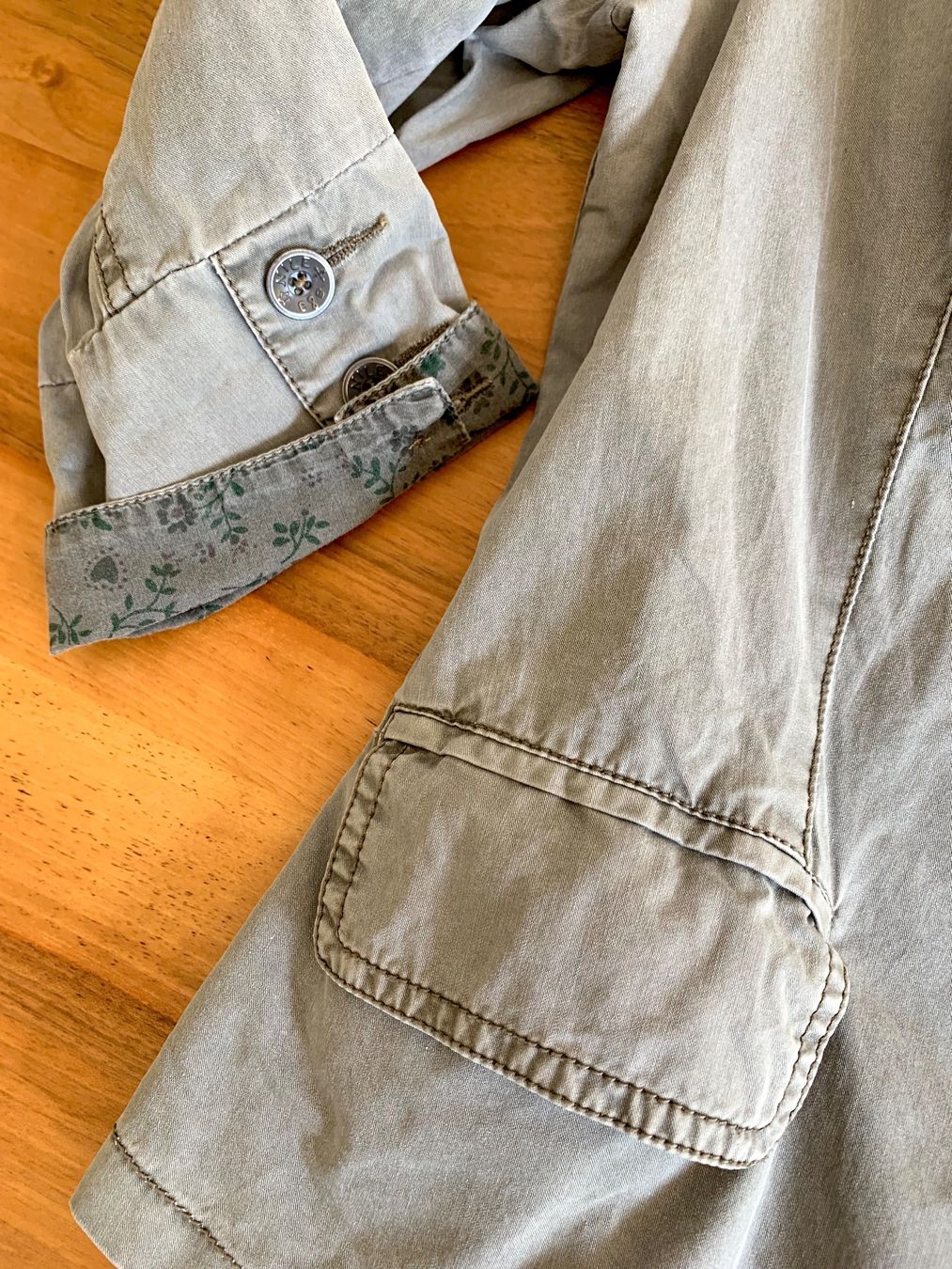 Nile Jacken: NILE grauer Sommerblazer Gr. S – Gebraucht aus Meiringen von Jackwashere 3