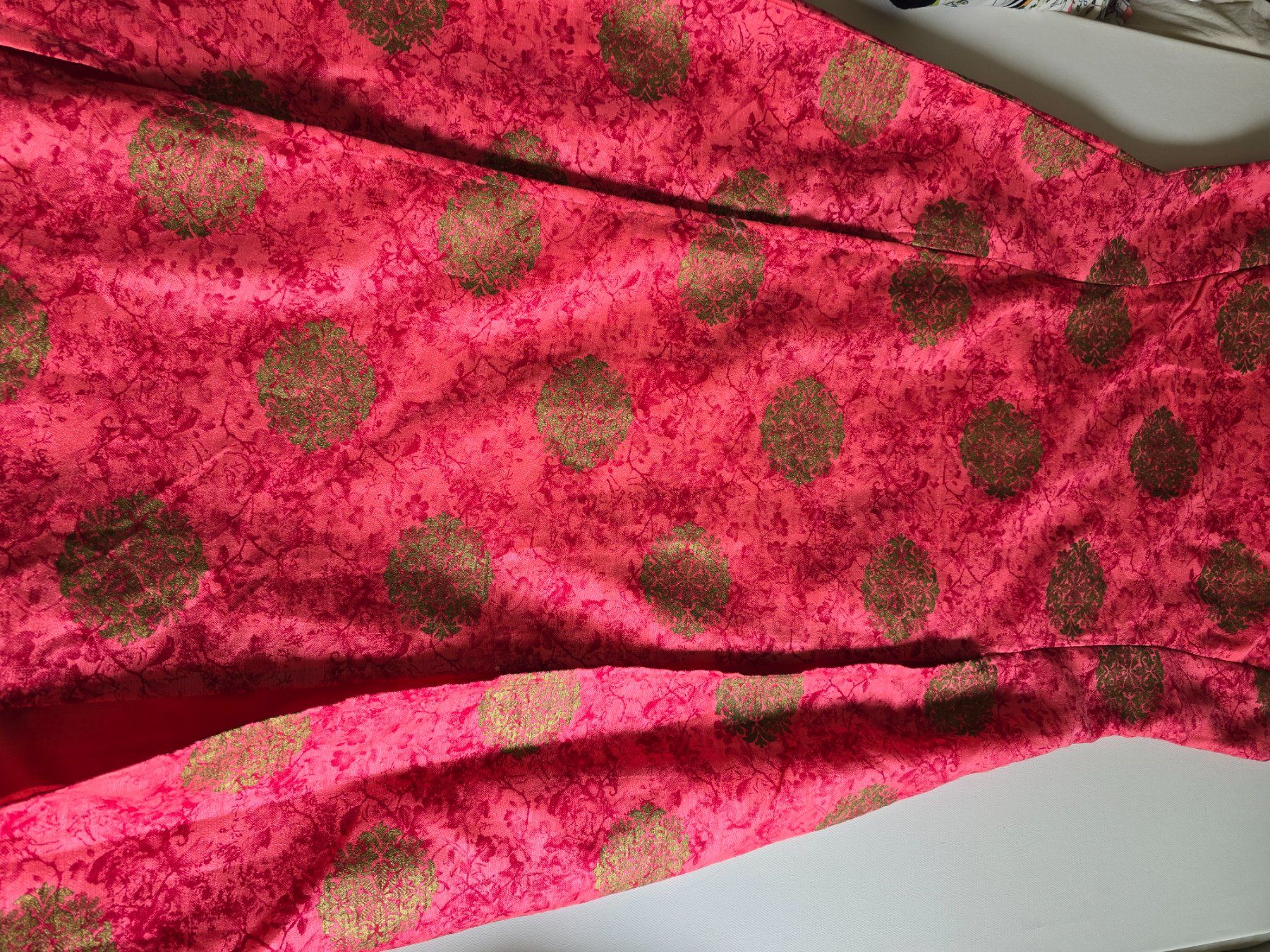 Tuniken: Robe longue soie indien, taille 38 - Élégante et unique – Neu und originalverpackt aus Pully von Kadiyac 4