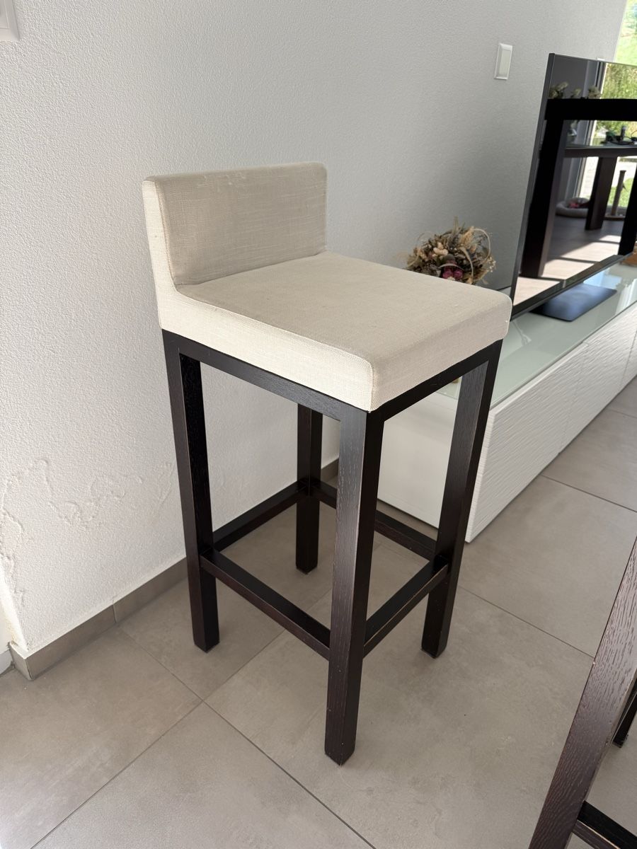Set di tavolo e panche: Ensemble table haute et 2 tabourets de bar design moderne 45 – Usato da Vex venduto da PhilCornerCH 8