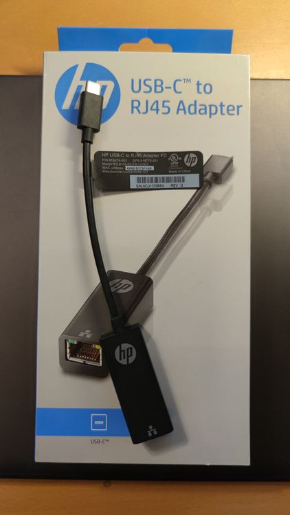 HP USB-C to RJ45 Adapter | Kaufen auf Ricardo