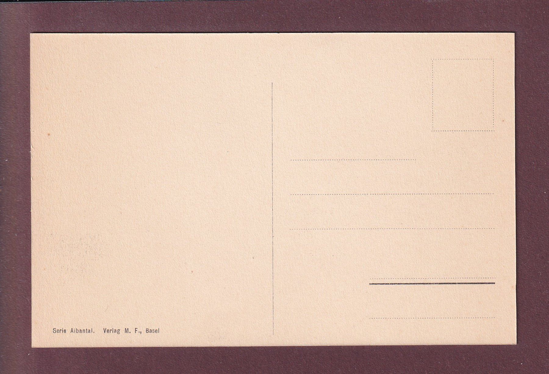 Cartes postales: Altes BASEL - St. Albantal – D'occasion à Pully par nicecards 1