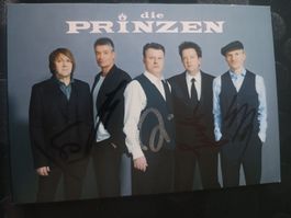 Die Prinzen - handsignierte Autogrammkarte
