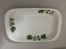 Plat rectangulaire Langenthal RESISTA – porcelaine suisse.