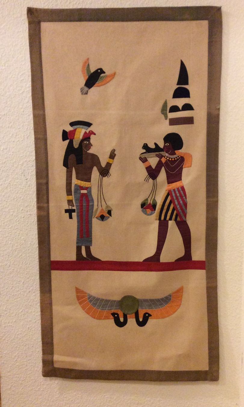 Dipinti: Appliqué de Tissus - Egypte – Usato da Genève venduto da edelweiss1900