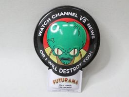 Futurama Knackfrosch Alien I Will Destroy You Clicker