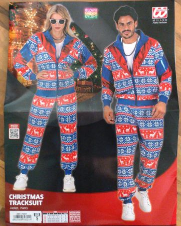Skidress / Joggingdress im Weihnachtslook