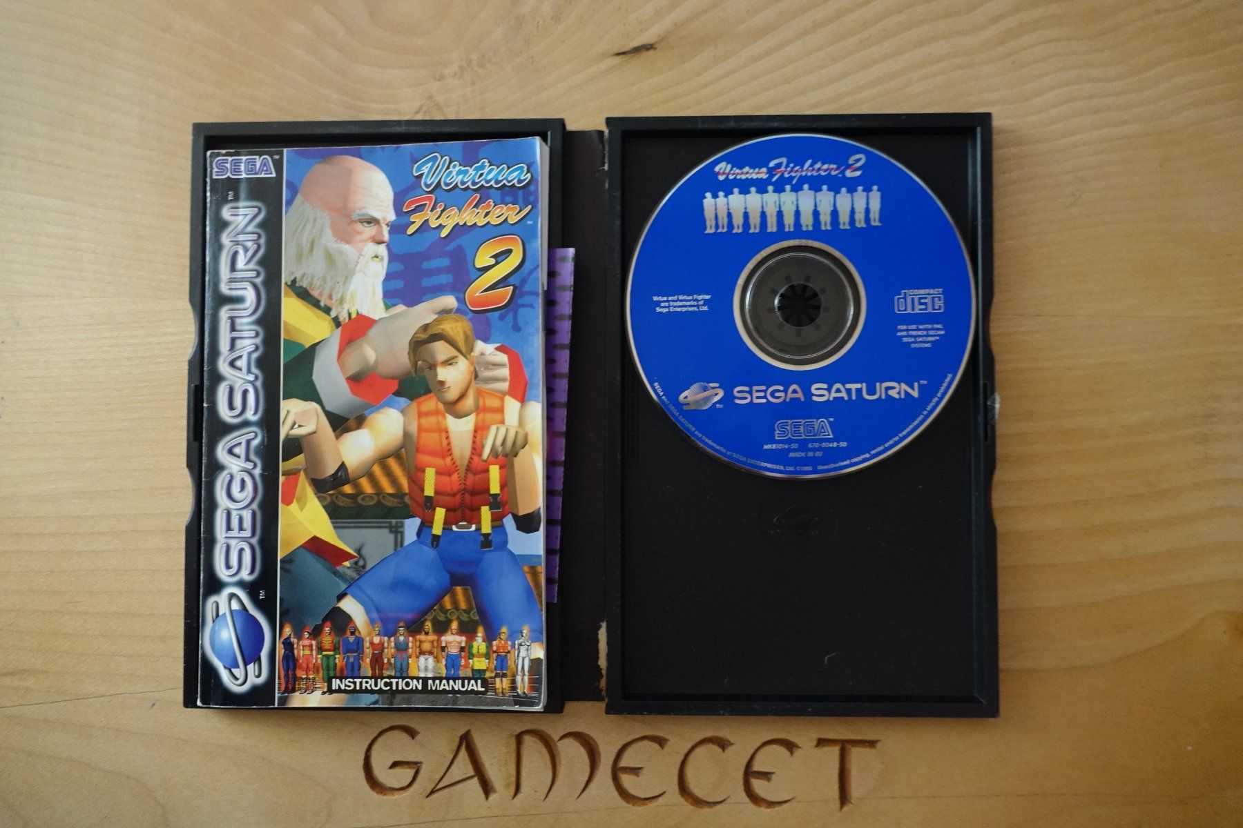 Sega Spiele: Virtua Fighter 2 - Sega Saturn – Gebraucht aus Steinach von Gamecet 4