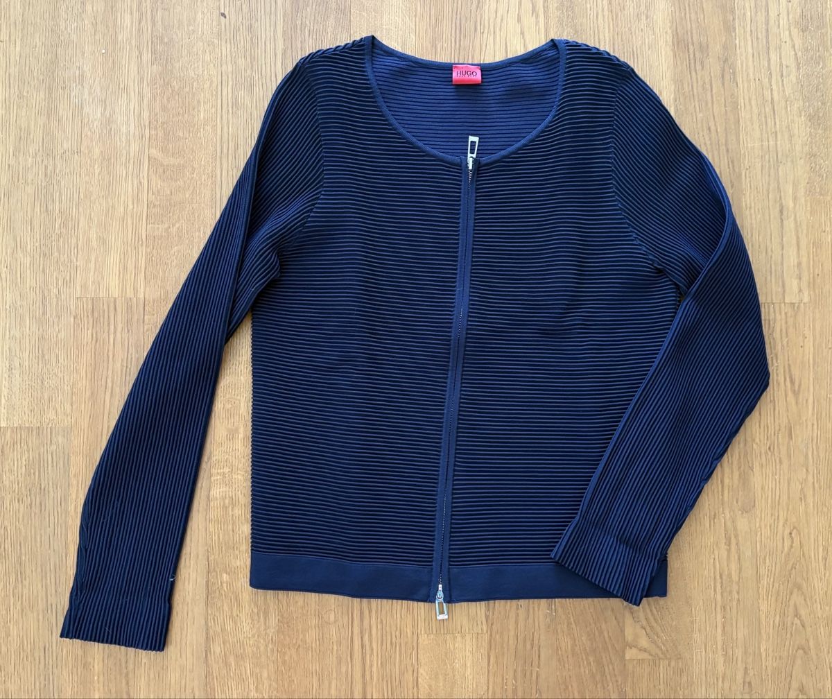 Hugo Boss Giacche: Hugo Boss Jacke dunkelblau Grösse L – Usato da Staffelbach venduto da rc-larossa