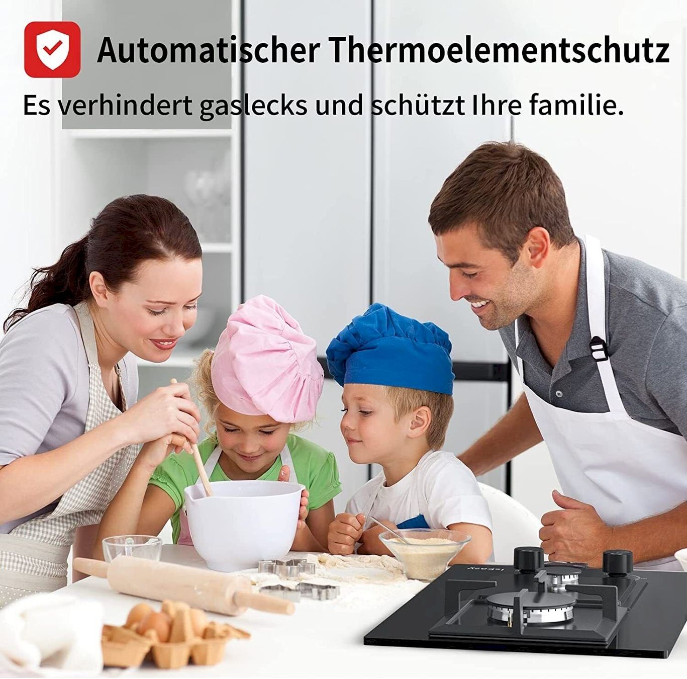 Herde: 31cm Gaskochfeld Domino 2 flammig – Neu und originalverpackt aus Bottighofen von zaap 6