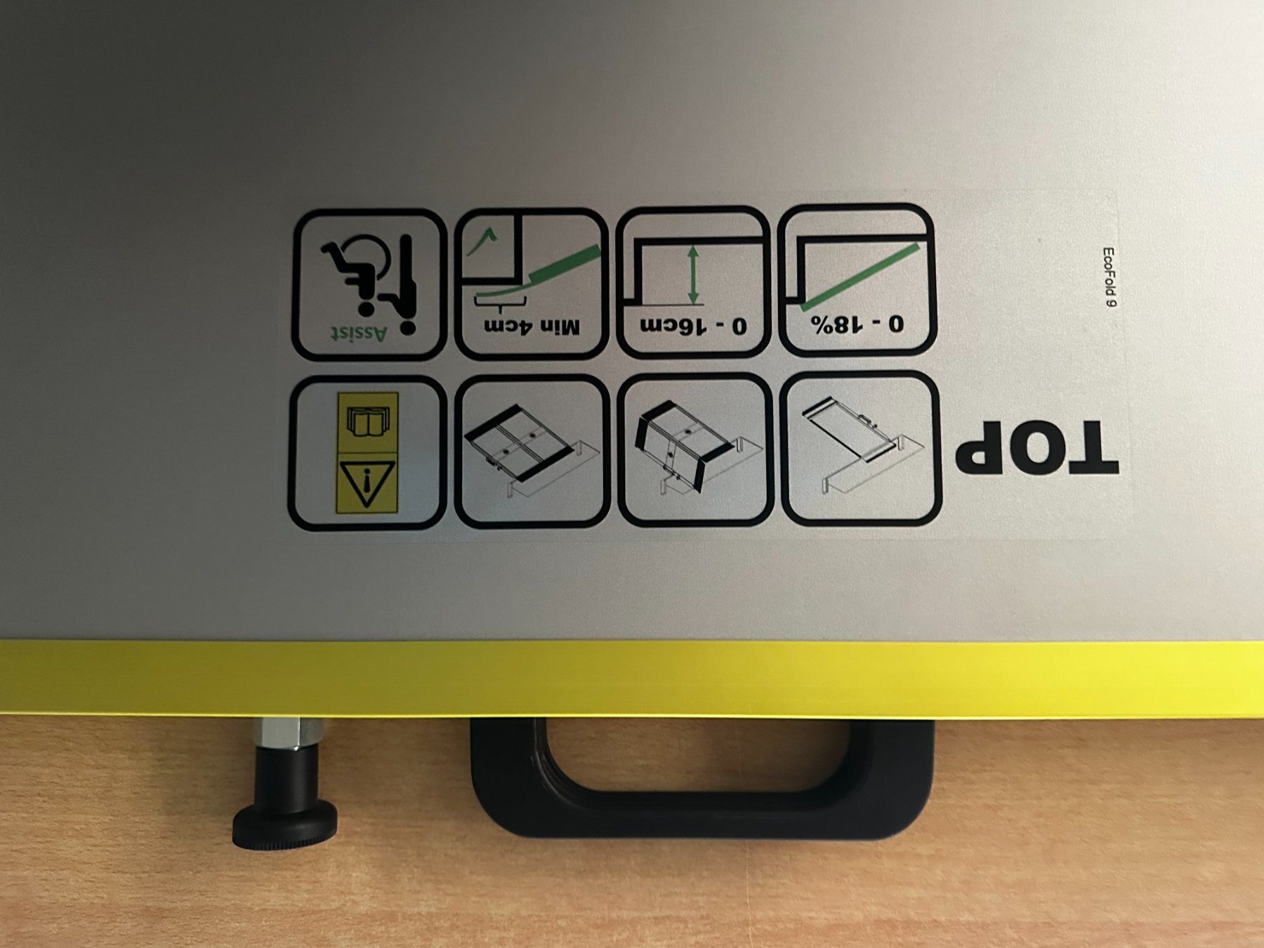 Rampe di accesso: EcoFold 9 mit Rastbolzen – Usato da Thörigen venduto da FBT 1