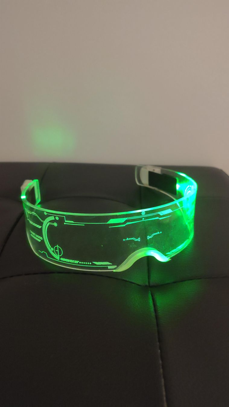 Occhiali & Lenti: Techno House sunglasses club lights – Nuovo (secondo la descrizione) da Sion venduto da mel_z929 1