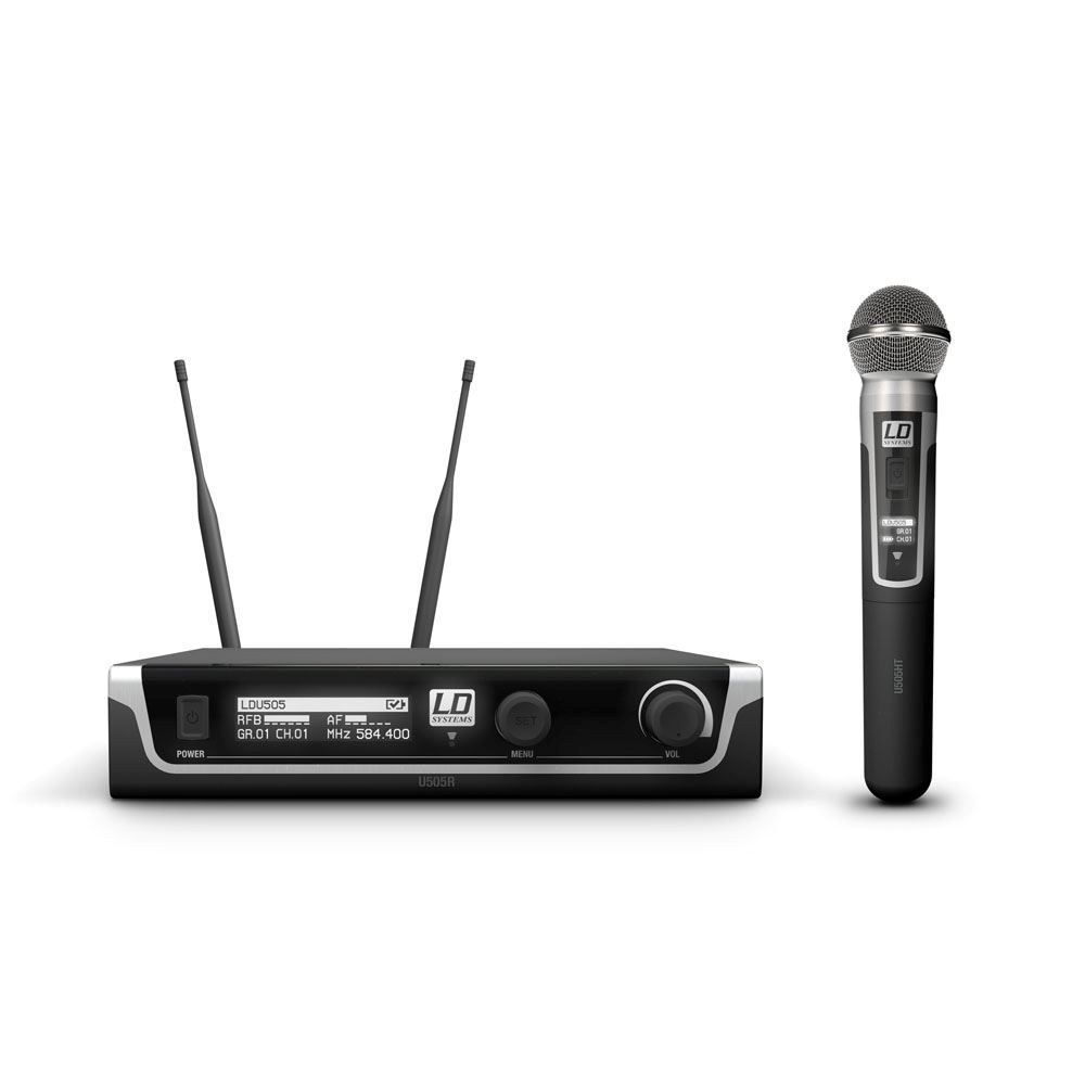 Microfoni: LD Systems U505 HHD - Funkmikrofon System mit Handmikrofon – Nuovo e nell'imballaggio originale da Däniken SO venduto da Profog1