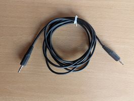 Klinkenkabel 3.5mm Klinke Verlängerung, schwarz