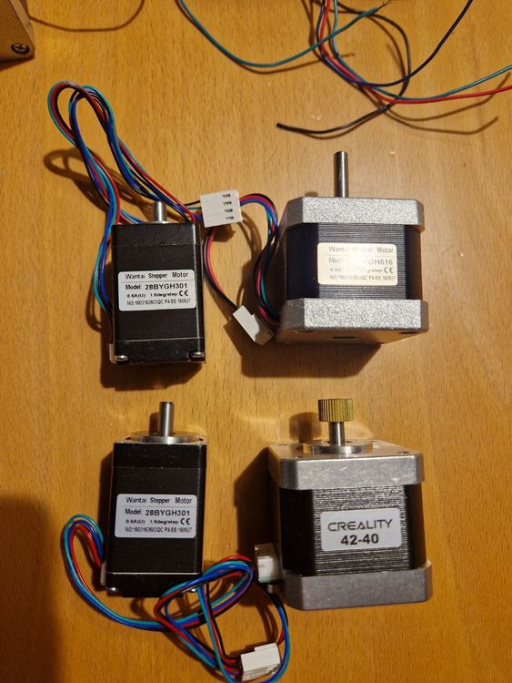 16x Schrittmotoren (Wantai + Creality) 4