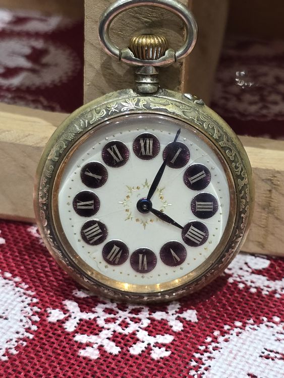 Montre Gousset Chronomètre Ancienne - 11 Rubis - Mécanique - Médecin/sport