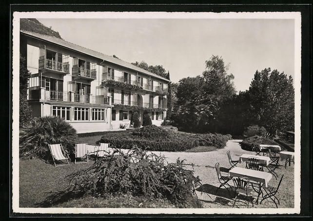 Cartoline postali: Ascona-Moscia, Erholungsheim Collinetta, – Usato da Berlin venduto da bartko-reher