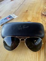 Ray-Ban Aviator Sonnenbrille, Goldrahmen, Top Zustand!