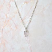 Halskette Silber 925 & Rosenquarz (SK1262.AH466RQ)