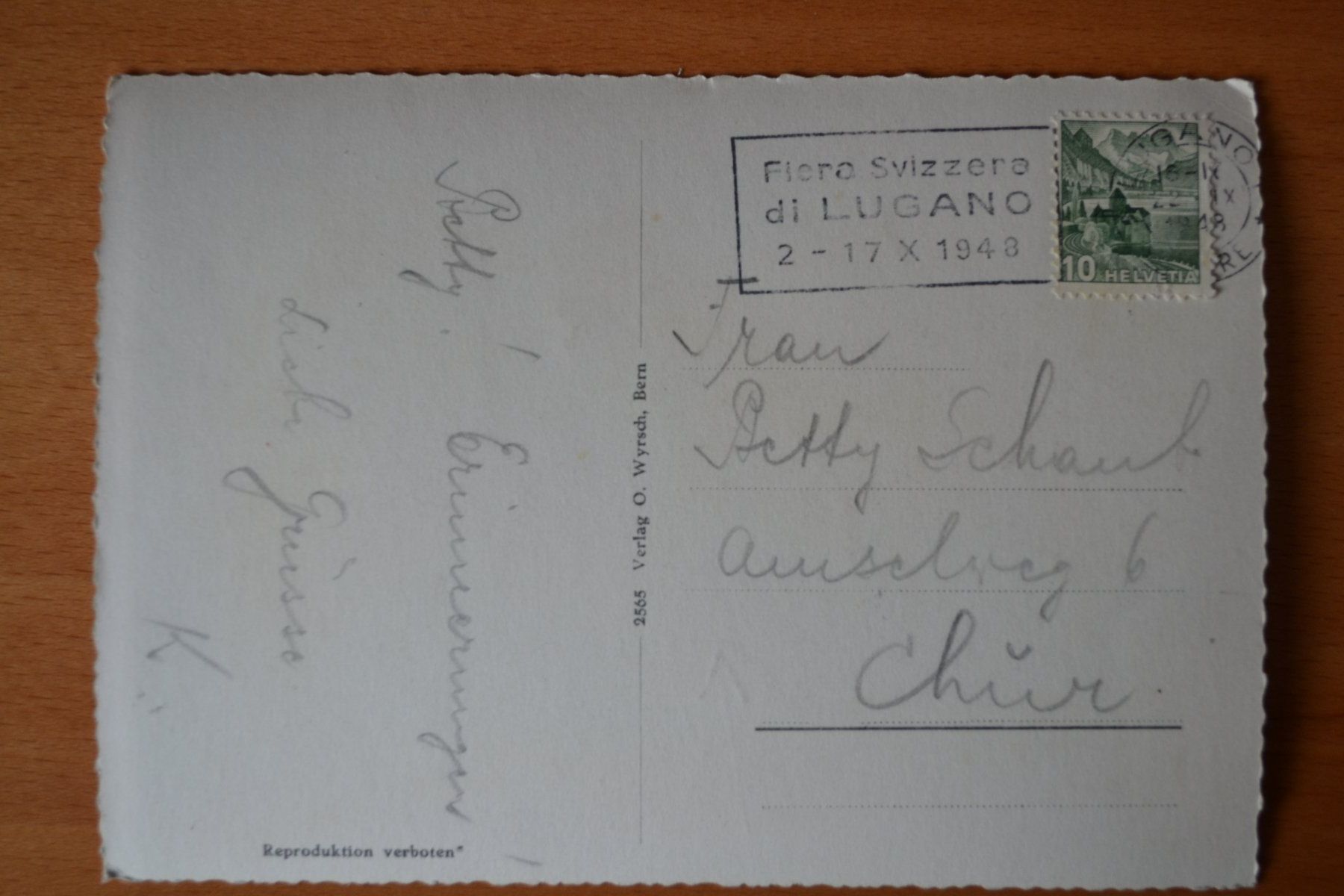 Cartoline postali: AK Paradiso Fliegeraufnahme – Usato da Beinwil am See venduto da kajak55 1