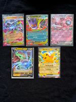 Lot 5 Cartes Pokémon EX / V - Charizard, Gengar, Mewtwo (EN)