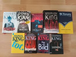 9x Stephen King Thriller Horror Bücher Romane Roman