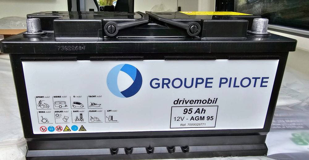 Batterie AGM 95 95 Ah 12V drivemobil /Groupe Pilote