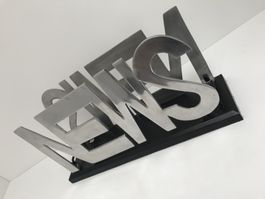 Stylischer limitierter eventuell Unikat Zeitschriftenständer