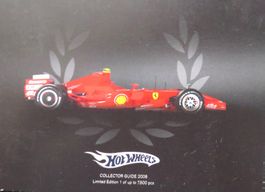 Kleiner Hot Wheels Ferrari Katalog von 2008