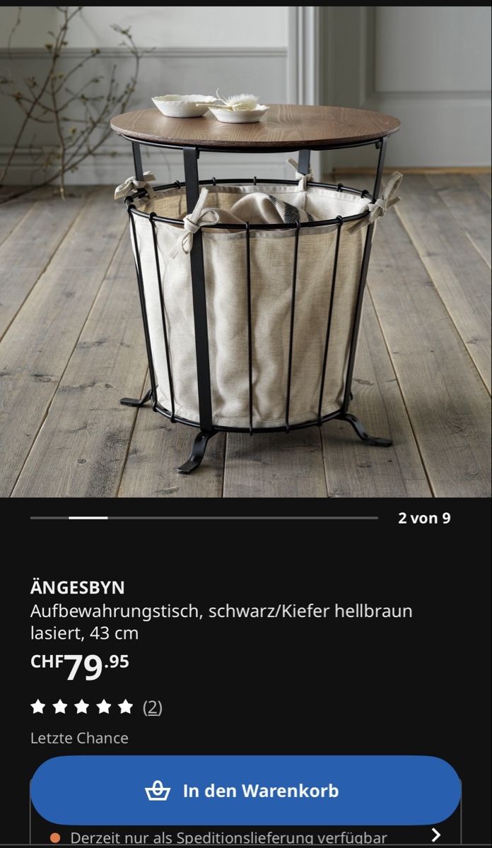 Ikea Tavoli: Aufbewahrungstisch ÄNGESBYN IKEA 43cm – Usato da Baden venduto da van_79rr 3