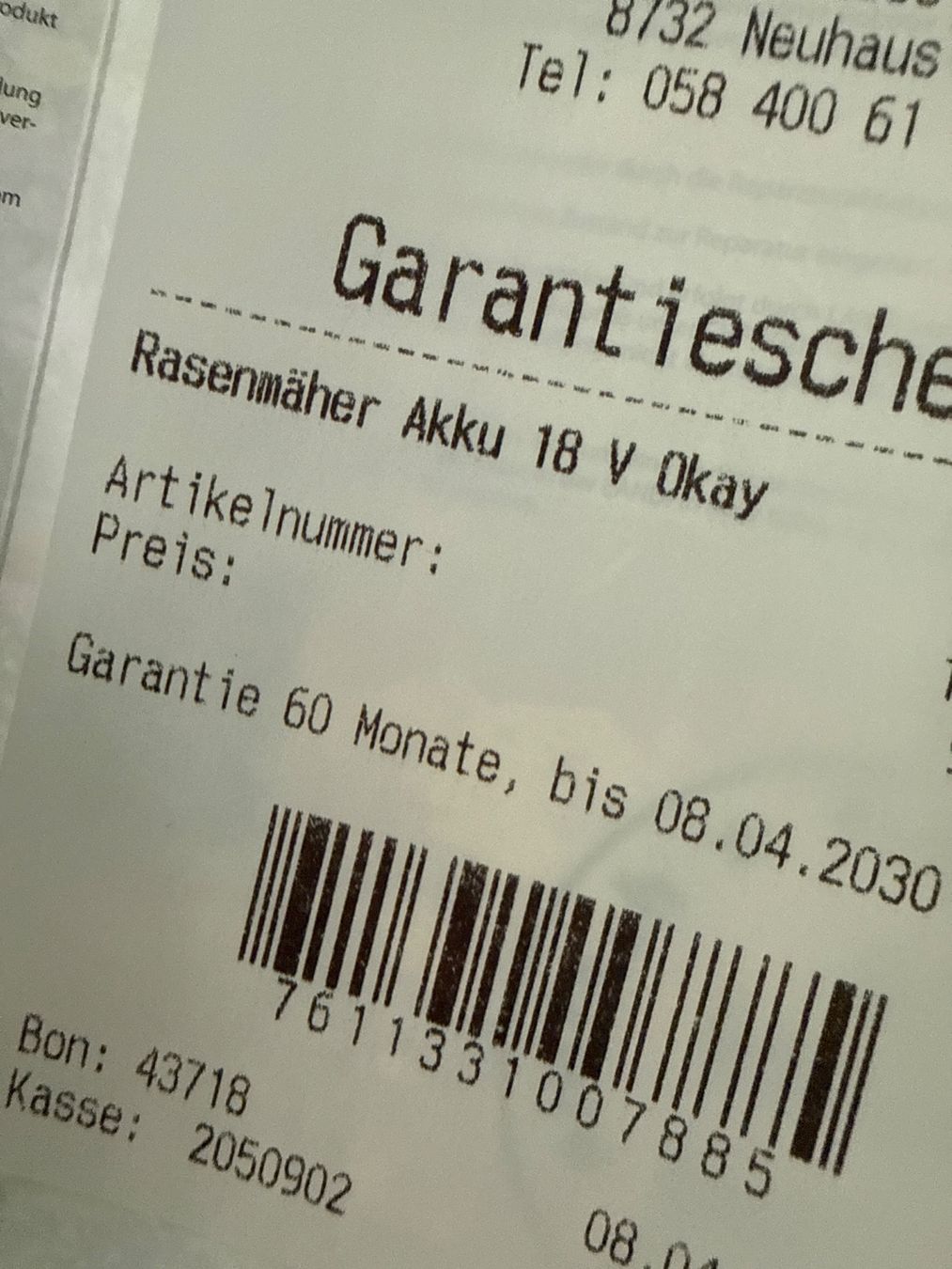 Tondeuses à gazon: Rasenmäher Akku 18 V Okay – Neuf avec emballage d'origine à Seengen par Carpi09 1