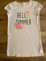 Kleid HELLO SUMMER vertbaudet, 134/140cm, Baumwolle, BRIEF