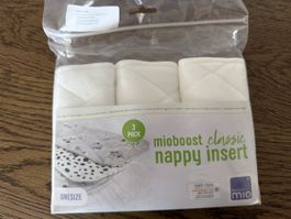 Bambino Mio mioboost nappy insert classic 3 pack new