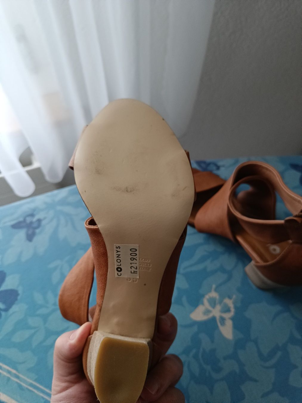 Scarpe da donna: Damen Colonis Leder Sandalen – Nuovo e nell'imballaggio originale da Schwyz venduto da Francesca54 2