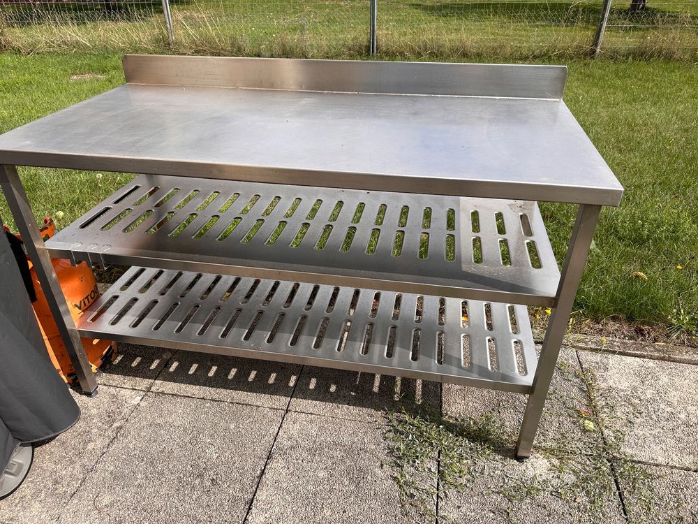 Gastro Kuche Edelstahl Gebraucht