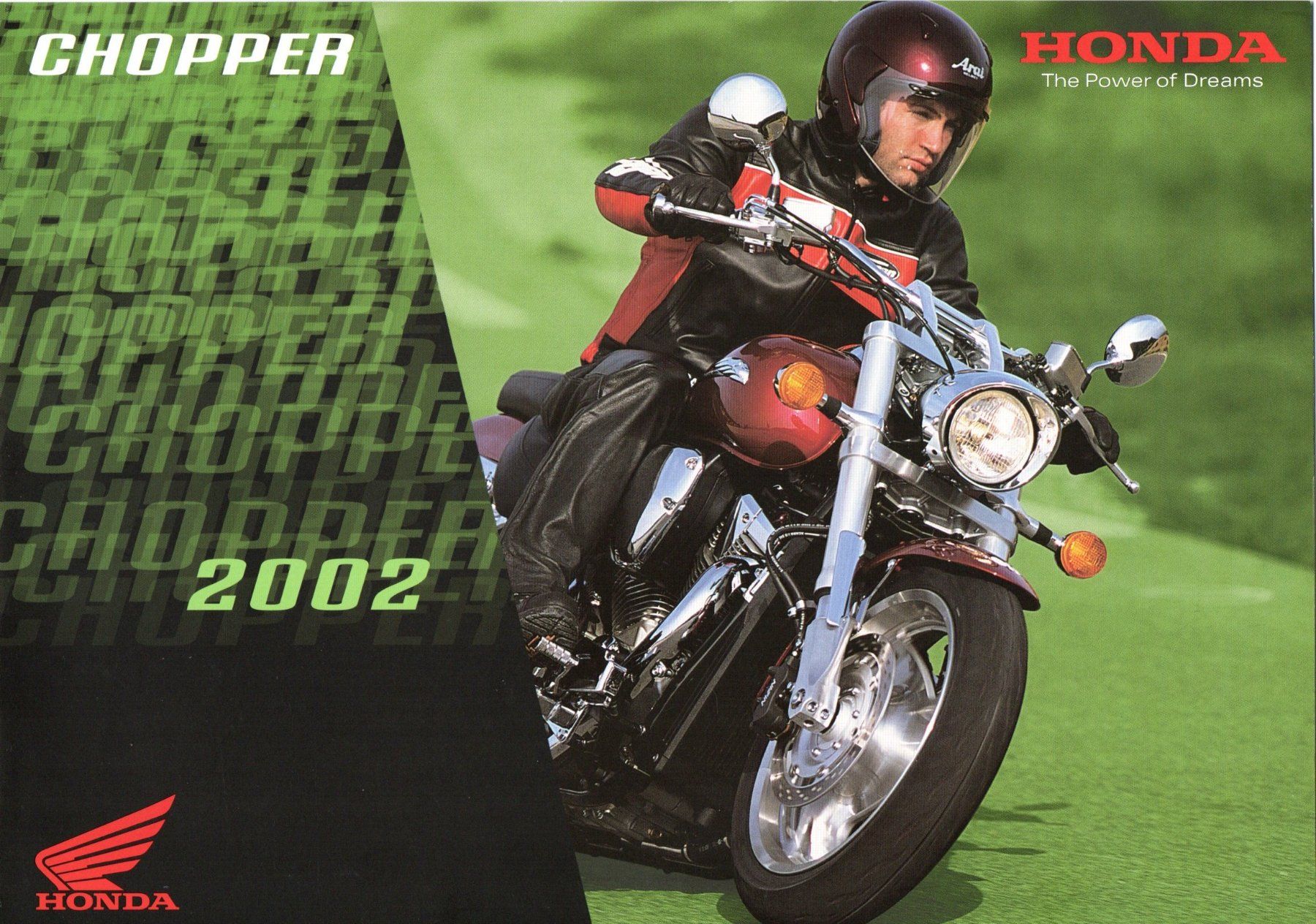 Honda Chopper: Honda Chopper Modellprogramm 2002 - CH-Originalprospekt – Neu (gemäss Beschreibung) aus Malans GR von Chueche427