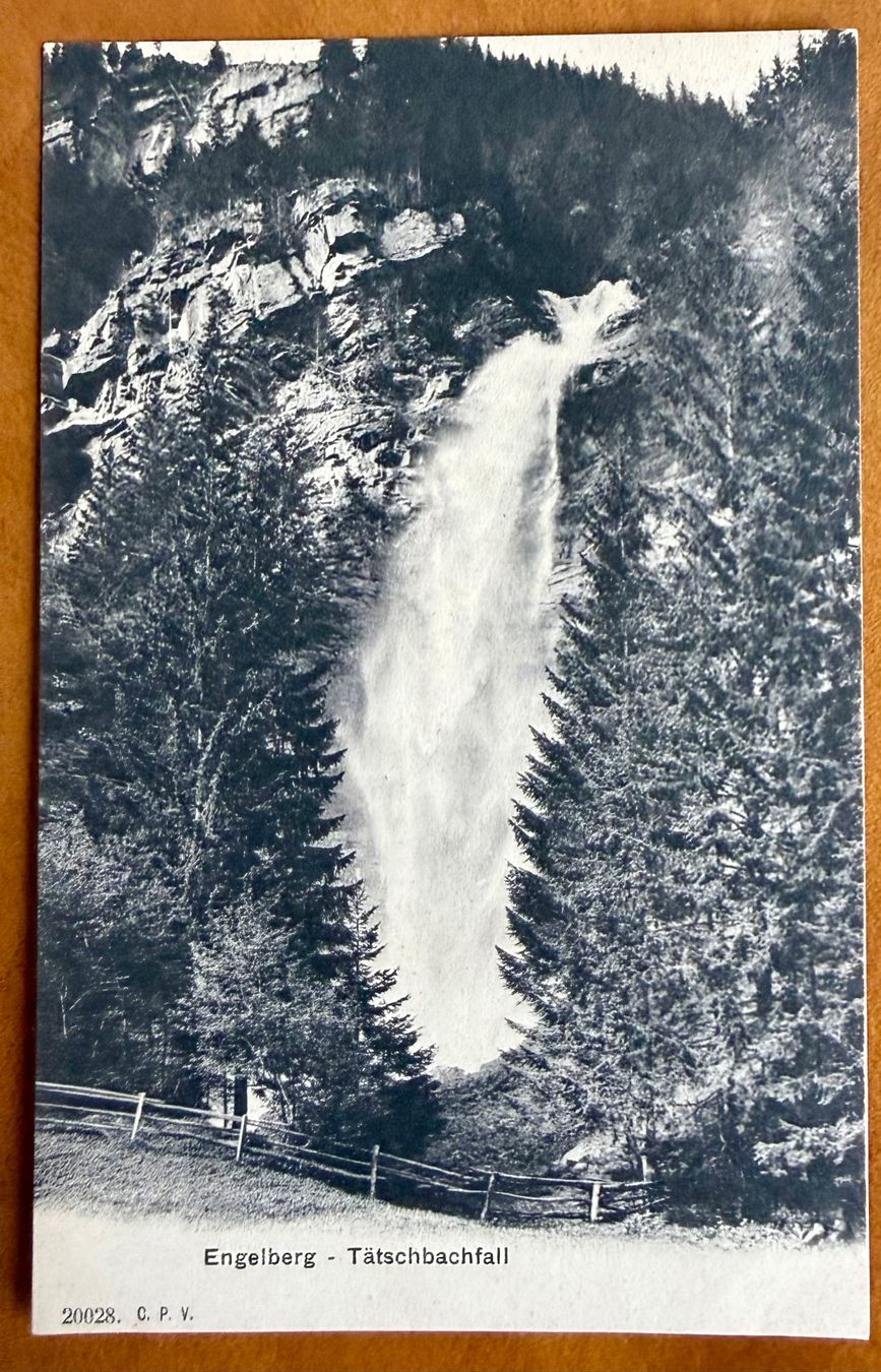 Cartoline postali: Engelberg - Tätschbachfall - Antik – Usato da Lutry venduto da Ediego