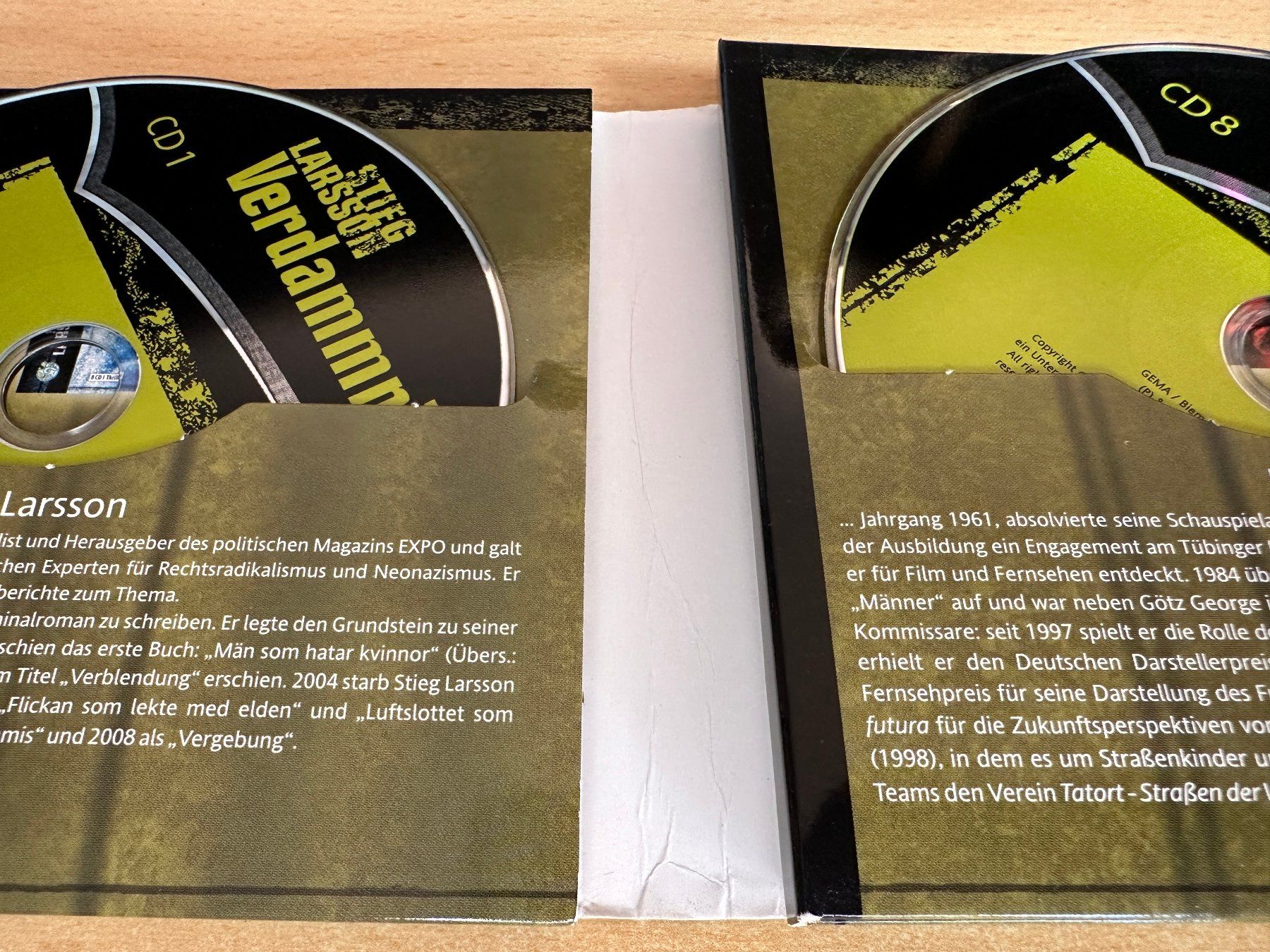 Audiolibri: Stieg Larsson - Verdammnis - 8 CD – Usato da Rikon im Tösstal venduto da Alpenmutz 2