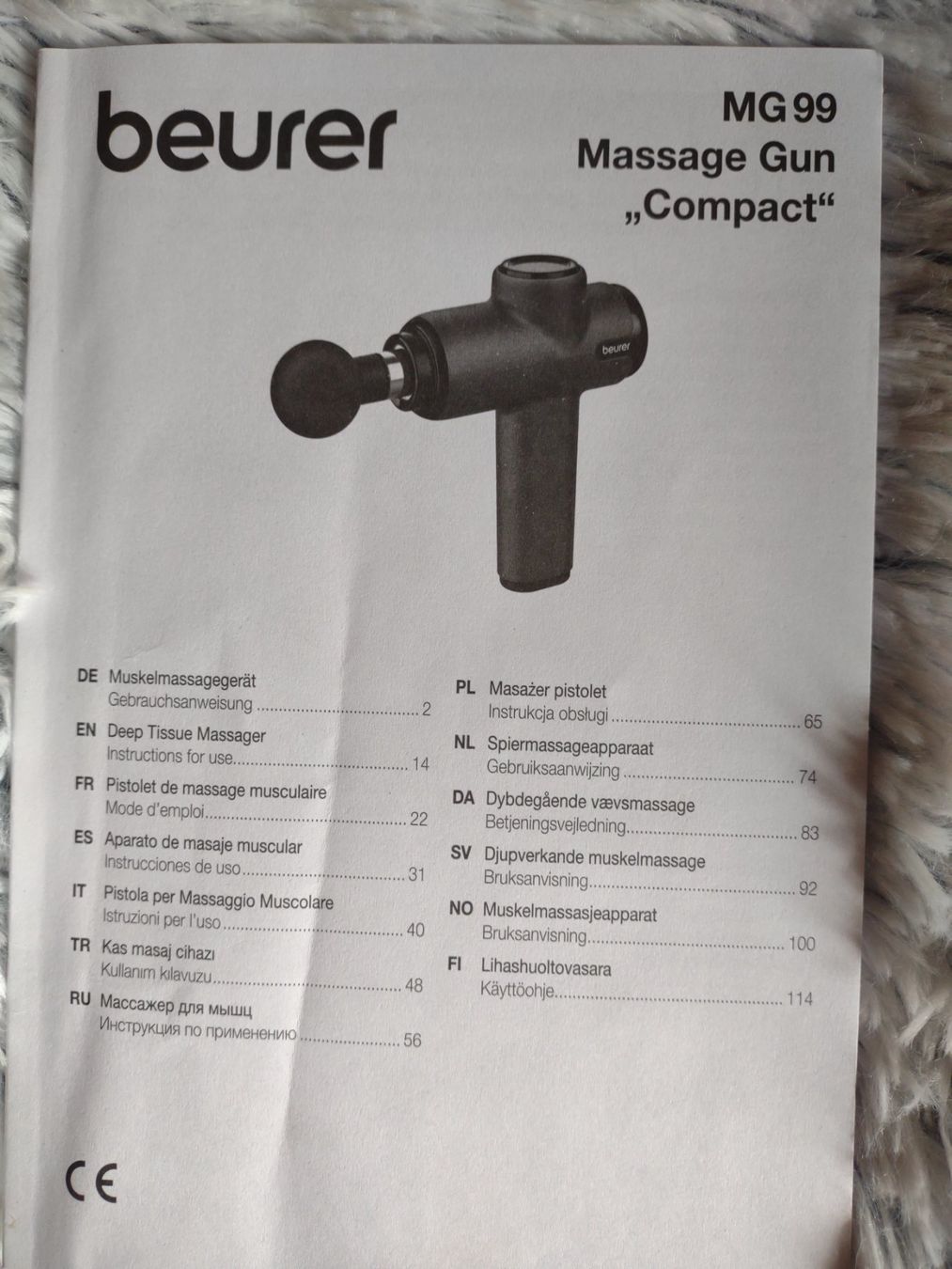 Beurer Dispositivi per massaggi: Beurer Massage Gun MG 99 – Usato da Montlingen venduto da Nikita-Sidney 1