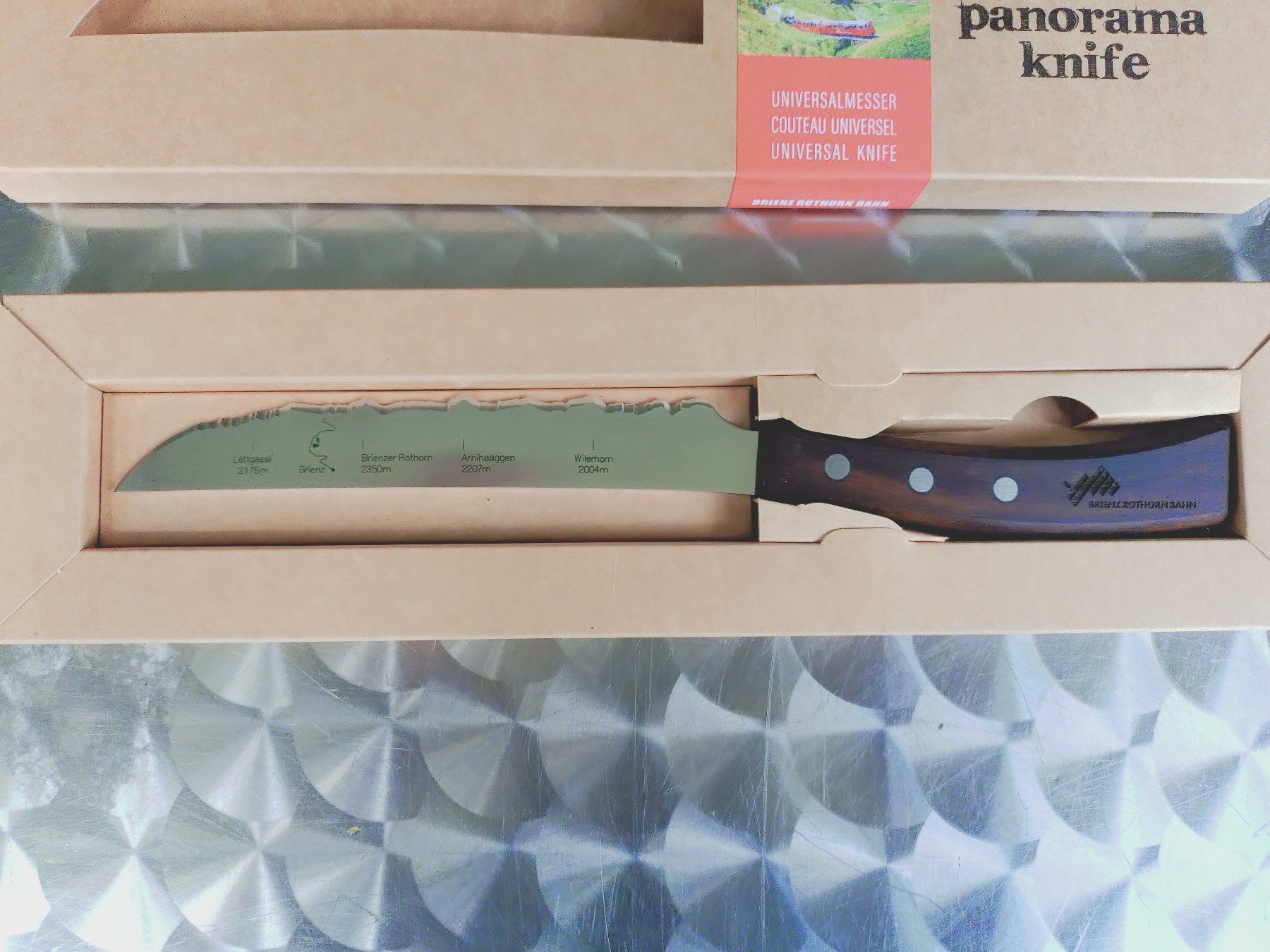 Panorama Knife Coltelli da cucina: Panoramamesser Brienz Rothorn Bahn – Nuovo e nell'imballaggio originale da Langnau am Albis venduto da Slurpi71 1